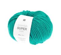 Rico Design Super Chunky Essential 50 g Colour 23 Turquoise Suitable for Knitting Sweaters and Other Tops