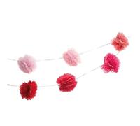 RICO-Design tap Pompom Garland - Pink, FSC Mix