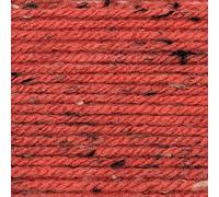 Rico Design The giant ball 400 g basic super big tweed aran - colour 006 berry - one ball is sufficient for a jumper in size 40