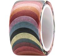 Rico Design Washi Stickers, 200 Self-Adhesive Stickers - Circles - Arts and Craft, Card Designing