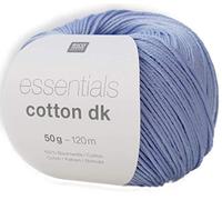 Rico Essentials Cotton DK 105 Pale Blue 50g