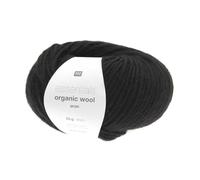 Rico Essentials Organic Wool Aran 006 Black