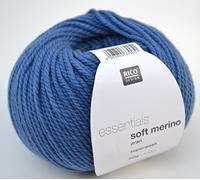 Rico Essentials Soft Merino Aran 50g - 028 Jeans