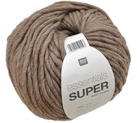 Rico essentials Super chunky Fb. 02 - camel wonderful Quick knitting yarn for Your fashionable Projects