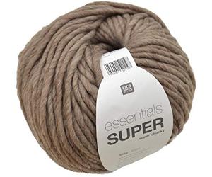 Rico essentials Super chunky Fb. 02 - camel wonderful Quick knitting yarn for Your fashionable Projects