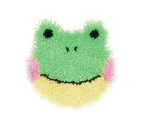 Rico Hooki Hooki, Knüpfset, Frosch, Wandbehang, 24x24cm