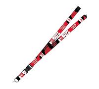 Rico Industries NBA Basketball Atlanta Hawks 19" x 1" Premium Unisex-Adult Safety Breakaway Lanyard - Flash