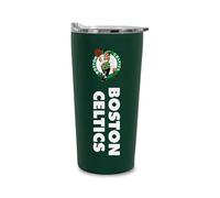 Rico Industries NBA Basketball Boston Celtics 18oz Soft Touch, Easy Grip Tumbler