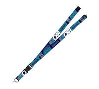 Rico Industries NBA Basketball Charlotte Hornets 19" x 1" Premium Unisex-Adult Safety Breakaway Lanyard - Flash