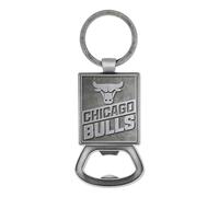 Rico Industries NBA Basketball Chicago Bulls Pewter Style Bottle Opener Keychain