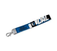 Rico Industries NBA Basketball Dallas Mavericks Wrist Lanyard Key Chain, Cute Wristlet Strap Keychain Holder for Women Men Car Keys ID Badges Card Wallet Phone Camera