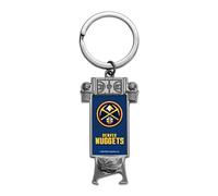 Rico Industries NBA Basketball Denver Nuggets Sculpted Bottle Opener Keychain -Great Gift Item
