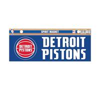 Rico Industries NBA Basketball Detroit Pistons 4 x 10 Team Spirit Magnet - Car, Home Décor - Refridgerator, Office, Kitchen