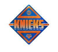 Rico Industries NBA Basketball New York Knicks Metal Sign 16.5" x 16.5" Home Décor - Bedroom - Office - Man Cave