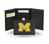 Rico Industries NCAA Alabama Crimson Tide Embroidered Leather Trifold Wallet