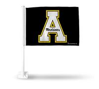 Rico Industries NCAA Appalachian State Mountaineers Car Flag with included Pole