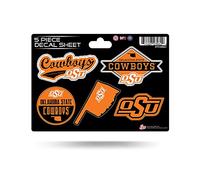 Rico Industries NCAA Arizona State Sun Devils 5-Piece Die-Cut Decal Sheet