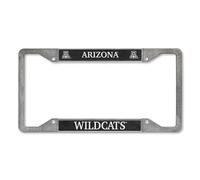 Rico Industries NCAA Arizona Wildcats Pewter License Plate Frame 12" x 6"