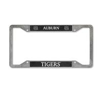 Rico Industries NCAA Auburn Tigers Pewter License Plate Frame 12" x 6"