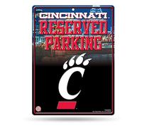 Rico Industries NCAA Cincinnati Bearcats 8.5-Inch by 11-Inch Metal Parking Sign Décor