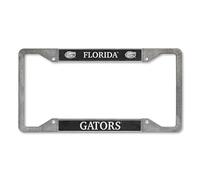 Rico Industries NCAA Florida Gators Pewter License Plate Frame 12" x 6"