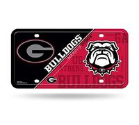 Rico Industries NCAA Georgia Bulldogs Metal License Plate Tag, 6 x 11.5-inches