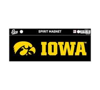 Rico Industries NCAA Iowa Hawkeyes 4 x 10 Team Spirit Magnet - Car, Home Décor - Refridgerator, Office, Kitchen