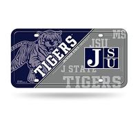 Rico Industries NCAA Jackson State Tigers Metal License Plate Tag, 6 x 11.5-