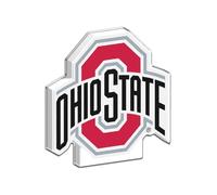 Rico Industries NCAA Ohio State Buckeyes Standard Acrylic Shape Cut 3" Desk Art - Premium Freestanding Acrylic Display, Precision-Cut Mini Desk Décor,for Home, Office, or Gift Giving