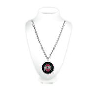 Rico Industries NCAA Ohio State Buckeyes Team Logo Mardi Gras Style Beads