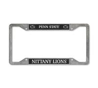 Rico Industries NCAA Penn State Nittany Lions - PSU Pewter License Plate Frame 12" x 6"