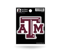 Rico Industries NCAA Texas A&M Aggies Die Cut Team Logo Short Sport Sticker