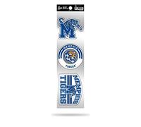 Rico Industries NCAA Texas Longhorns 3-Piece Retro Spirit Decals