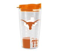 Rico Industries NCAA Texas Longhorns Classic Double Wall 16oz Tritan Tumbler