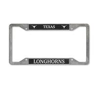 Rico Industries NCAA Texas Longhorns Pewter License Plate Frame 12" x 6"