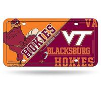 Rico Industries NCAA Virginia Tech Hokies Metal License Plate Tag