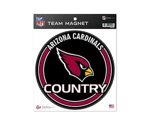 Rico Industries NFL Arizona Cardinals 8" Round Magnet