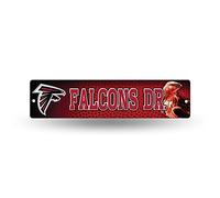 Rico Industries NFL Baltimore Ravens 16-Inch Plastic Street Sign Décor