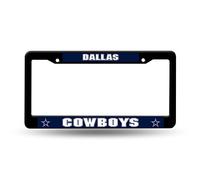 Rico Industries NFL Dallas Cowboys Plastic License Plate Frame, 6 x 12.25-"