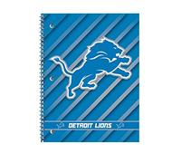 Rico Industries NFL Detroit Lions 100 Sheet Colled Rules Notebook