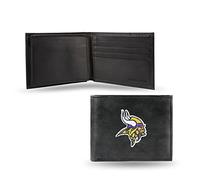 Rico Industries NFL Embroidered Leather Billfold Wallet, Minnesota Vikings