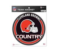 Rico Industries NFL Football Cleveland Browns 8" Round Magnet