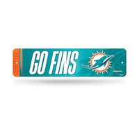 Rico Industries NFL Football Green Bay Packers Metal Street Sign 4" x 15" Home Décor - Bedroom - Office - Man Cave