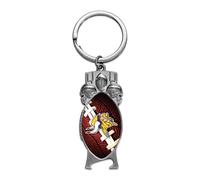 Rico Industries NFL Football Minnesota Vikings Sculpted Bottle Opener Keychain - Car Accessory