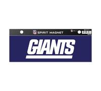 Rico Industries NFL Football New York Giants 4 x 10 Team Spirit Magnet - Car, Home Décor - Refridgerator, Office, Kitchen