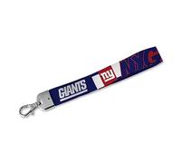 Rico Industries NFL Football New York Giants Wrist Lanyard Key Chain, Cute Wristlet Strap Keychain Holder for Women Men Car Keys ID Badges Card Wallet Phone Camera