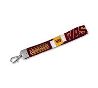 Rico Industries NFL Football Washington Commanders Wrist Lanyard Key Chain, Cute Wristlet Strap Keychain Holder for Women Men Car Keys ID Badges Card Wallet Phone Camera