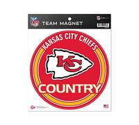 Rico Industries NFL Kansas City Chiefs 8" Round Magnet