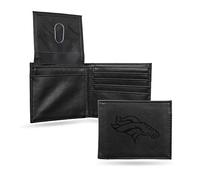 Rico Industries NFL Laser Engraved Billfold Wallet, Denver Broncos