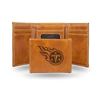 Rico Industries NFL Laser Engraved Trifold Wallet, Tennessee Titans